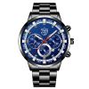 Fashion Mens Watches Luxury Men Sports Gold Stainless Steel Quartz Wrist Watch Man Business Casual Leather Watch —á–∞—Å—ã –º—É–∂—Å–∫–∏–µ