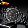 Fashion Mens Watches Luxury Men Sports Gold Stainless Steel Quartz Wrist Watch Man Business Casual Leather Watch —á–∞—Å—ã –º—É–∂—Å–∫–∏–µ