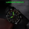 Luxury fashion men's sports watches men business stainless steel quartz watches man casual leather watchrelogio masculino